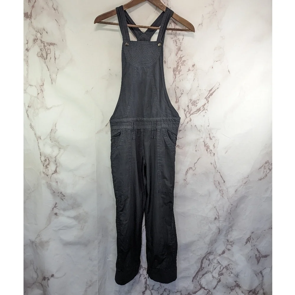 Isabel Marant Overalls Women 25 0 XS Black Skinny Bib Jumpsuit Zip Crop